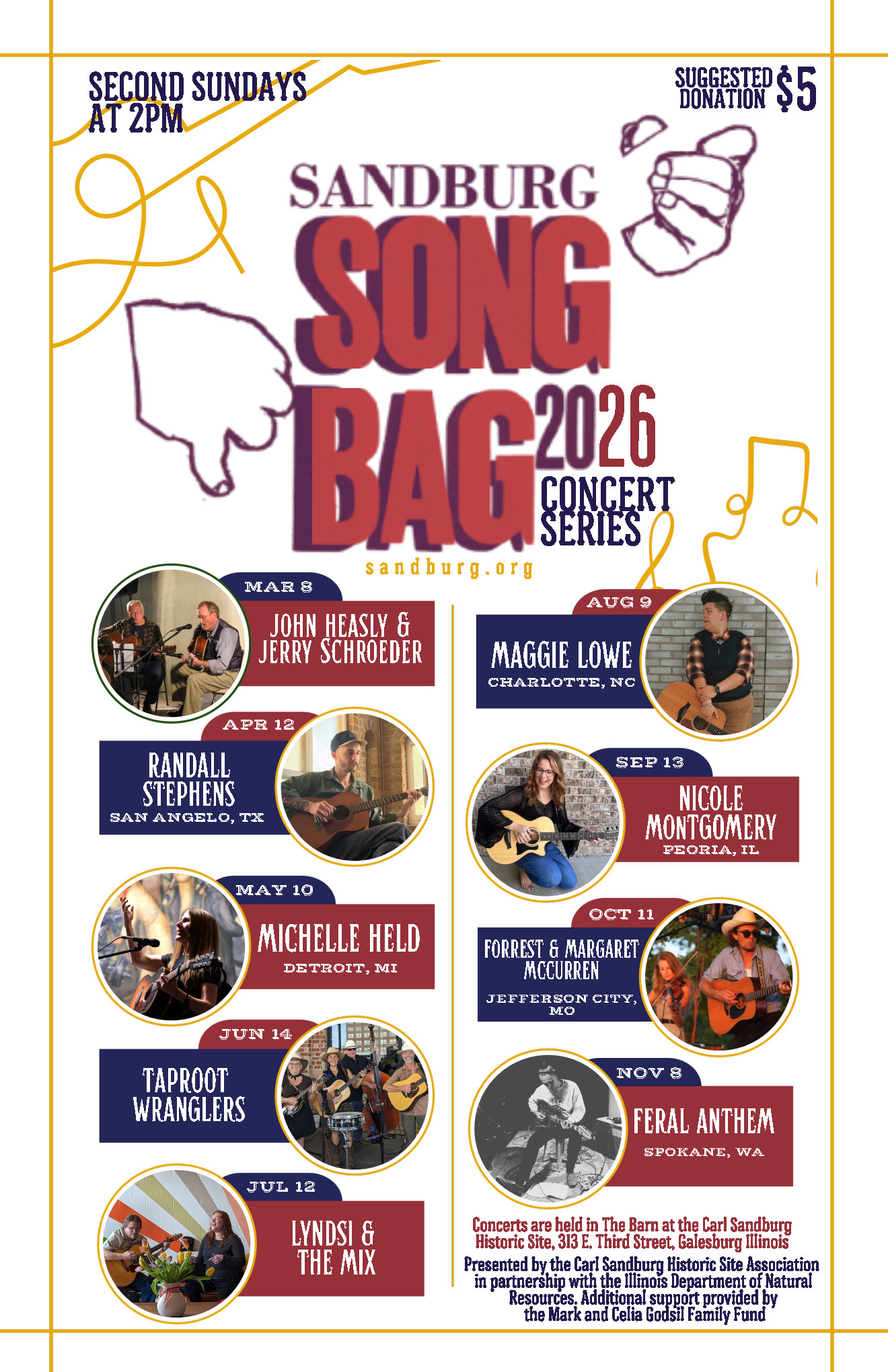 Songbag Concerts 2026