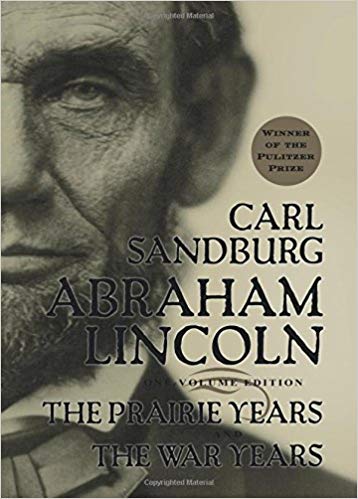 Cover of Abraham Lincon: The Prairie Years & The War Years, by Carl Sandburg