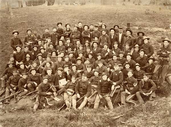 Company C, 6th Infantry Regiment of Illinois Volunteers, 1898 - Spanish American War