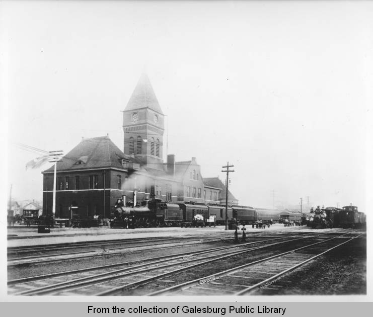 CB&Q-Depot_1888-1911_Galesburg