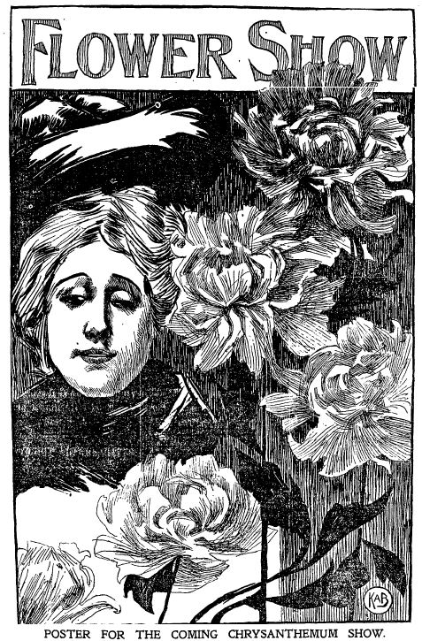 Chrysanthemum Show Poster - 1898