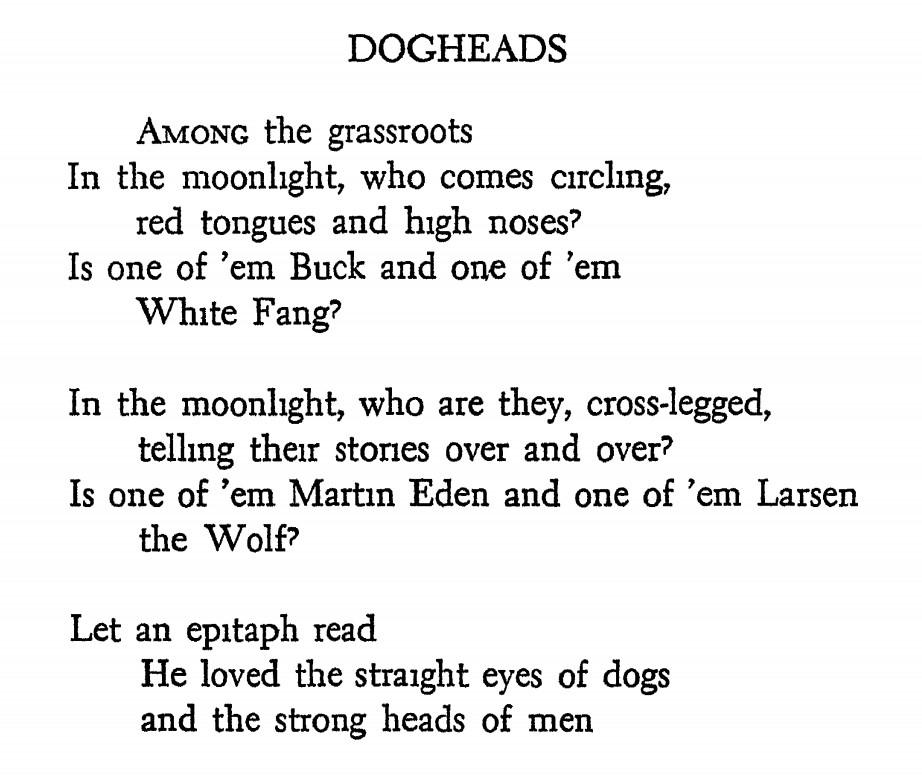 Dogheads - Poem by Carl Sandburg