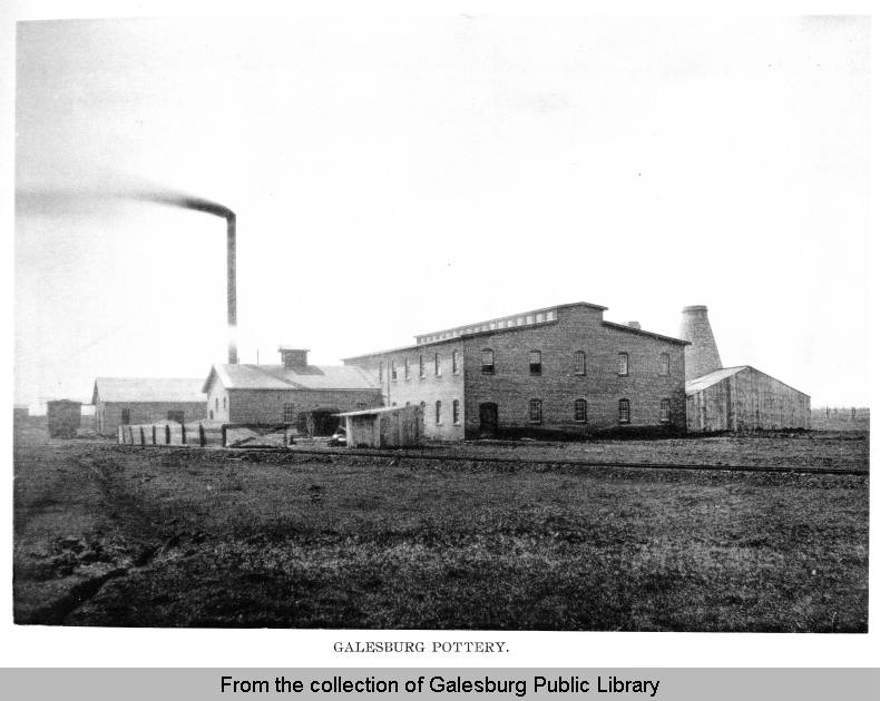 Galesburg Pottery Company, 1895 - From the Collection of Galesburg Public Library
