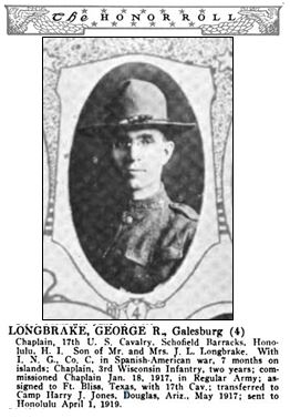 George R. Longbrake (b.1875) Knox County Honor Roll, 1917-1918-1919, p.175, img#4, p.176