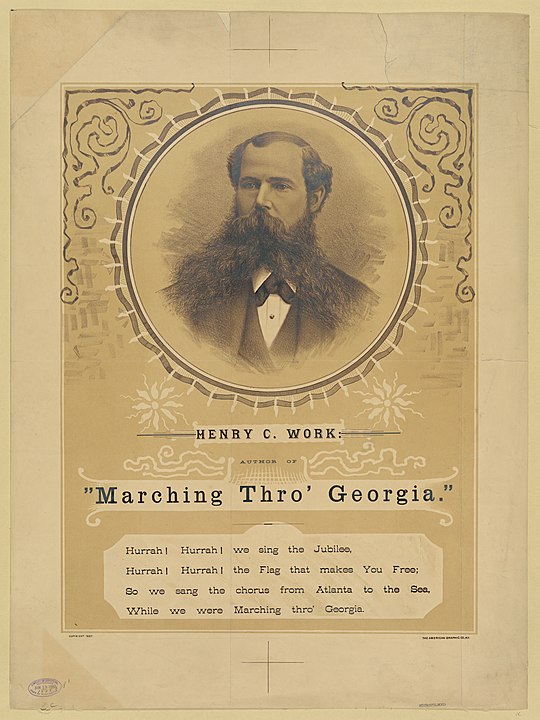 Henry Clay Work (1832-1884) - author of "Marching Thro' Georgia (Song)