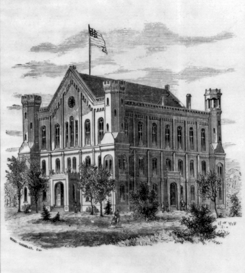 Lombard College Old Main (circa 1876)