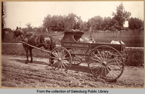 O.T. Johnson Delivery Wagon, ca.1880