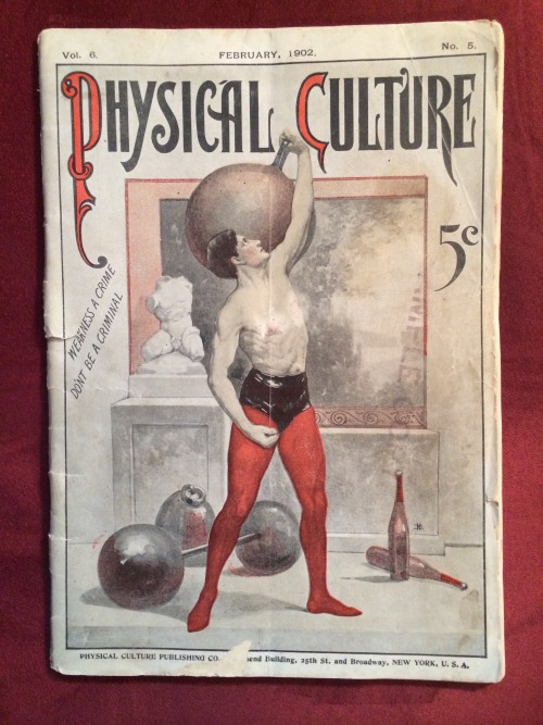 Physical Culture - February 1902 - cover