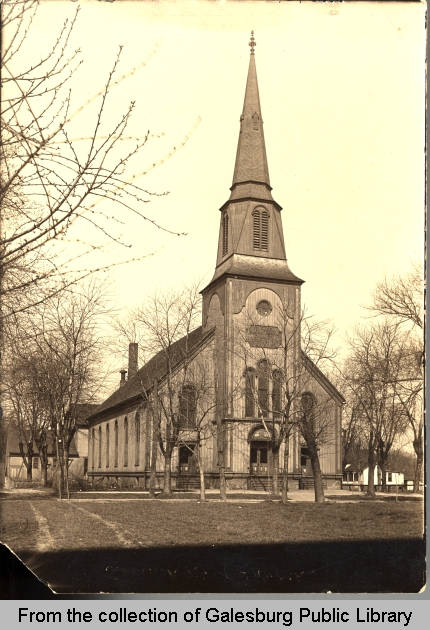 Swedish Evangelical Lutheran Church, Galesburg, ca1910